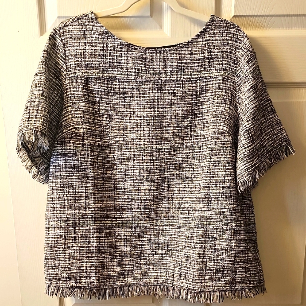 Maree Por Toiant Tweed Blouse, 16